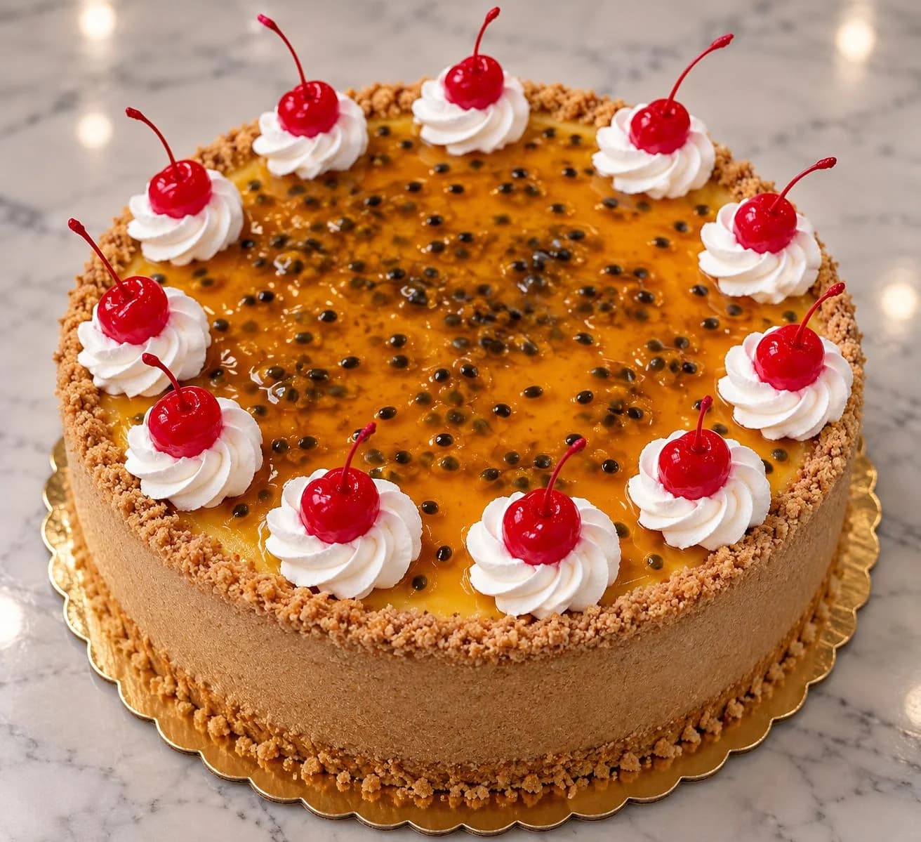 Cheesecake de Maracuyá