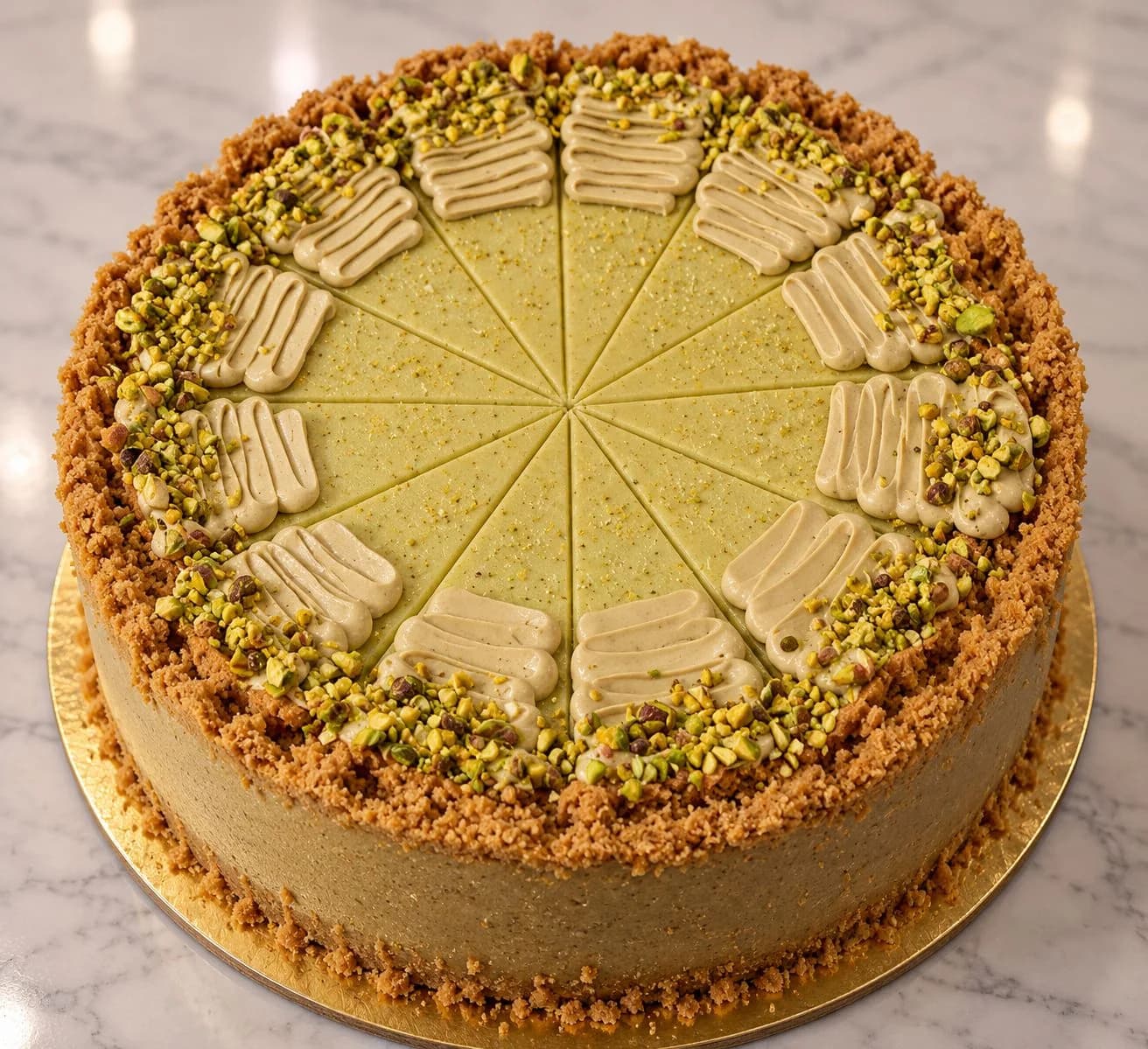 Cheesecake de Pistacho
